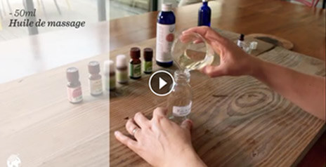 huiles essentielles pour le massage