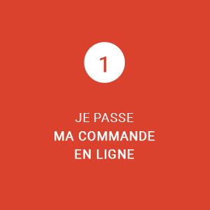 JE PASSE MA COMMANDE EN LIGNE